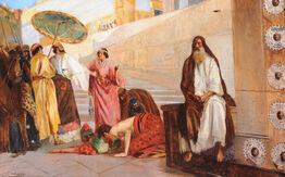 Painting H. A. Brendekilde (1857-1942)