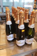 17 flasker champagne CAMI DE FLORS CAVA BRUT