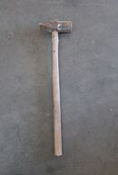 Forhammer, skaft L 134 cm, hoved L 18 cm)