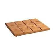 3 stk. Buffet planke træ 1/2 GN til opsats Square