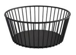 6 stk. Brødkurv sort 200 x H85 mm Urban