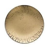 9 stk. Tallerken guld 160 mm TAC Gropius