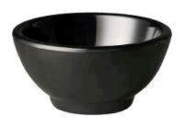 60 stk. Dipskål sort 2 cl Diam 55 mm melamin PURE