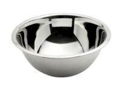 6 stk. Røreskål  4 ltr diam 280 mm H100 mm rustfri stål