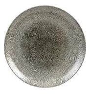12 stk. Tallerken coupe sort 288 mm Studio Prints Raku Churchill