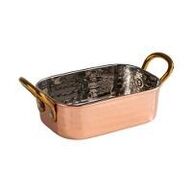 5 stk. Mini gryde kobber look 250 ml