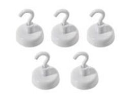 22 stk. Magnetkrog hvid - Franke