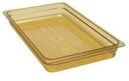 6 stk. Kogeindsats perforeret varmefast 1/2 GN D150 mm gul Cambro