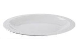 24 stk. Tallerken hvid 215 mm Rosti