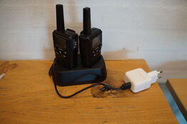 2 stk. Walkie-talkie 