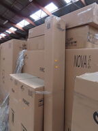 Sengeramme NOVA SOLO HALIFAX BKE 180 PLANK