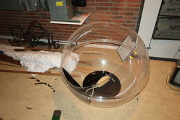 Retrotelefon i kuppel