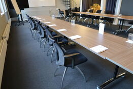 3 stk. foldeborde med 8 stk. mødestole HÅG H05 Visit