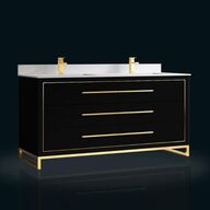 Baderumsmøbel, Colombia, Black, 180