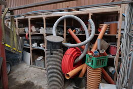 Div. Rør, kloakrør, reservedele m.m.