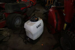 Rygsprøjte LINDS samt arbejdslampe BLUE ELECTRIC