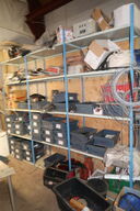 Lagerreoler med div. Værktøj og reservedele