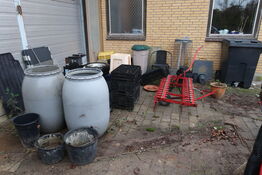 Div. Spande, plastikkasser, skraldespand m.m.