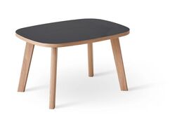 Hammel furniture one sofabord 80x60 sort laminat/eg(ubrugt)