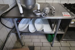 Rustfri stålbord