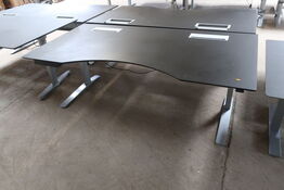 El. hæve/sænkebord 100x200 cm. 