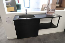 Badmøbel AUBO Black Oak med armatur 