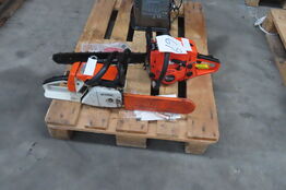 2 stk. Motorsav STIHL & MASTERKRAFT 
