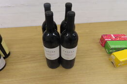 4 flasker vin
