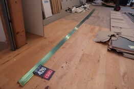 12,5 meter massive messing vinkellister 