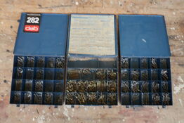 3 stk. Metal sortimentskasser med indhold 