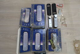 6 pk. D.D.L. digital door lock