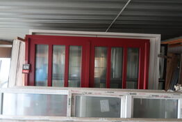 Dobbelt dør med karm - 167x207 cm 