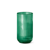 2 stk. Lyngby glasvase grøn 20 cm