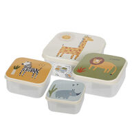 5 pk. Madkassesæt dyremotiv