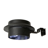 6 pk. Solcellelampe til tagrende 2 stk. sort 17x12x6 cm
