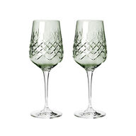 2 pk. Frederik Bagger Crispy Monsieur emerald/grøn vinglas 2 stk. 45 cl