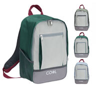 4 stk. Kølerygsæk 3 assorterede farver oliven/grøn