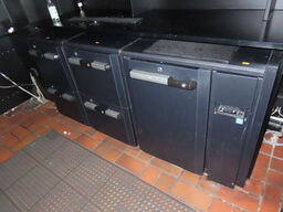 Kølebord med 4 skuffer til ølkasser og 1 låge GAMKO TC-100 Euro-line