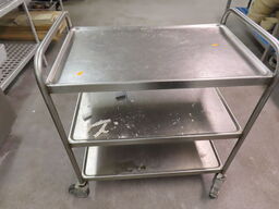 Rullebord i rustfrit stål