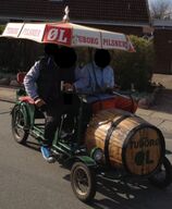TUBORG 4-personers cykel med helt unik historie (læs mere i beskrivelsen)