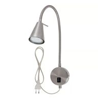 3 stk. casalux led Sengelampe med fleksibel arm i krom(ubrugt)