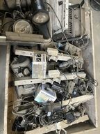 palle med arbejdslamper, pinspots og diverse 