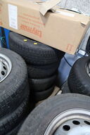 4 stk. fælge med dæk CONTINENTAL 215/65 R 16 T