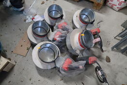 5 stk. brandspjæld RF-T Fire Damper
