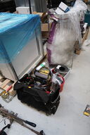 Værktøjstaske med div. Værktøj m.m.