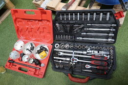 Kopborsæt samt topnøglesæt TECOS