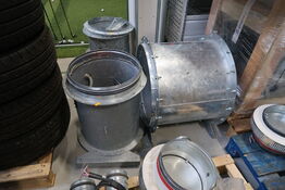 Aksialventilatorer bl.a. SYSTEMAIR AXCP 400-6/25