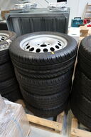 4 stk. fælge med dæk CONTINENTAL 225/55 R 17