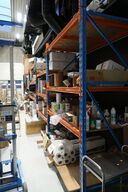 5 fag pallereoler uden indhold