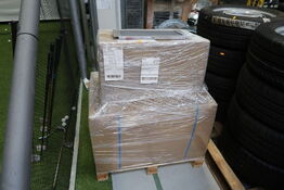 Palle med installationskit IFW400200 samt brandspjæld